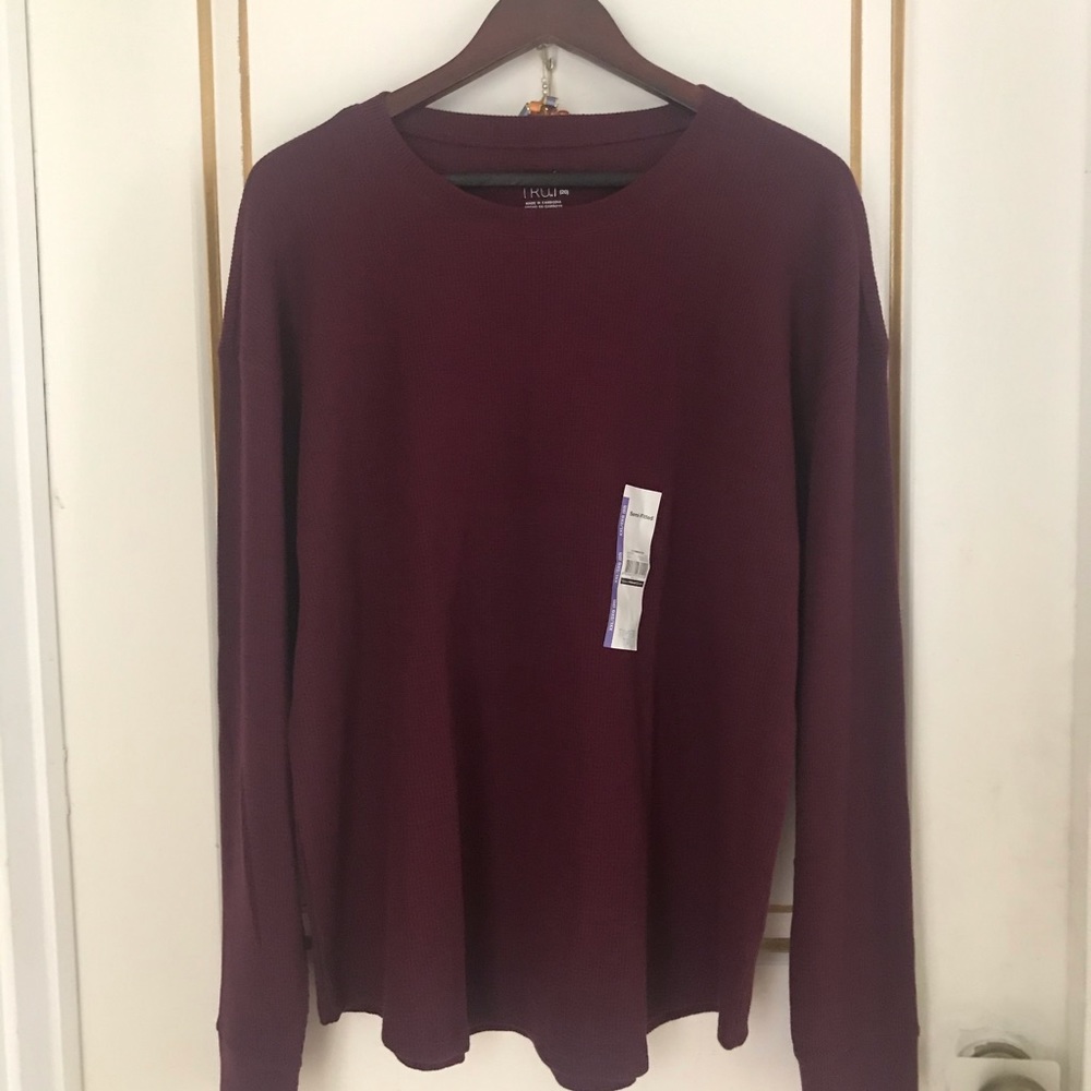 Wine Fusion Colored thermal long sleeve